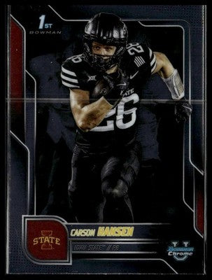 2025 Bowman University Chrome #55 Carson Hansen