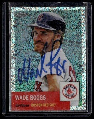 2022 Topps Chrome Platinum Anniversary #23 Wade Boggs Platinum Refractor