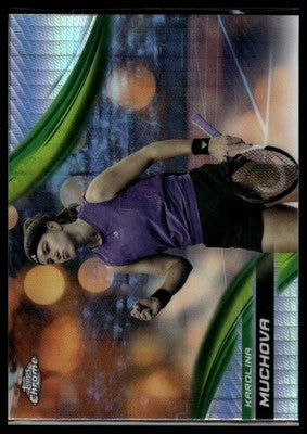 2025 Topps Chrome #39 Karolina Muchova Prism Refractor
