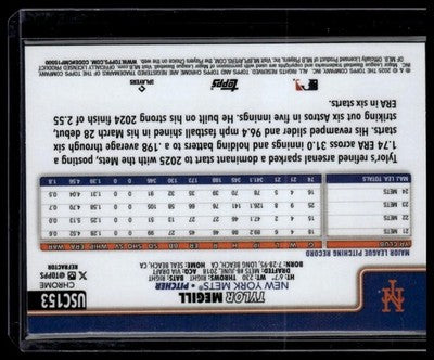 2025 Topps Chrome Update #USC153 Tylor Megill