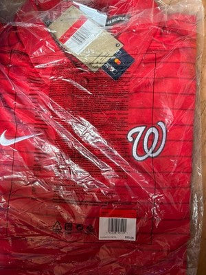 Nike MLB Authentic Collection Dugout Polo Washington Nationals Size Large