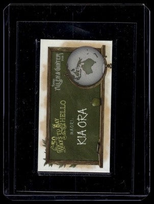 2026 Topps Allen & Ginter #WTSH-46 Kia ora Mini 50 Ways To Say Hello