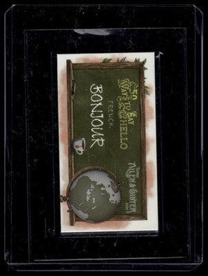 2026 Topps Allen & Ginter #WTSH-3 Bonjour Mini 50 Ways To Say Hello