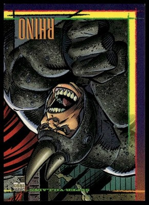 1993 SkyBox Marvel Universe #61 Rhino