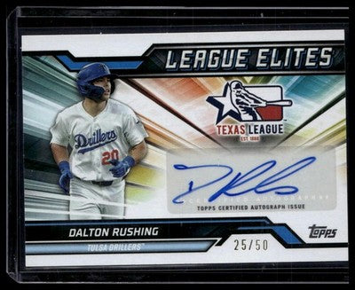 2025 Topps Pro Debut #LE-17 Dalton Rushing League Elites