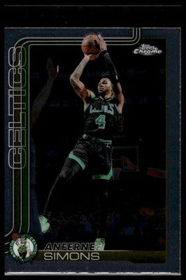 2025-26 Topps Chrome Update #76 Anfernee Simons