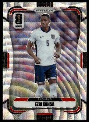 2026 Panini Prizm FIFA World Cup #116 Ezri Konsa Wave Prizms
