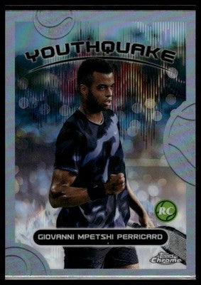 2025 Topps Chrome #YQE-19 Giovanni Mpetshi Perricard Youthquake