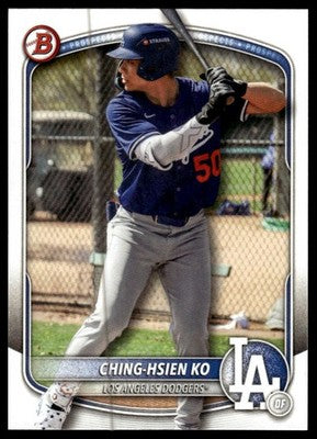 2025 Bowman Draft #BD-165 Ching-Hsien Ko