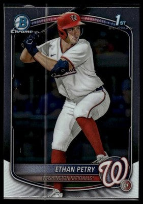 2025 Bowman Draft #BDC-151 Ethan Petry Chrome