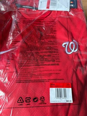 Washington Nationals Nike Authentic Collection Performance Long Sleeve Large