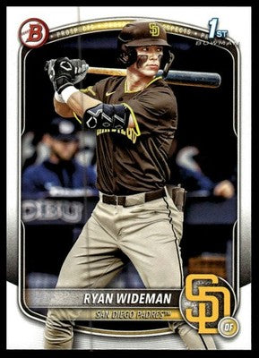 2025 Bowman Draft #BD-190 Ryan Wideman