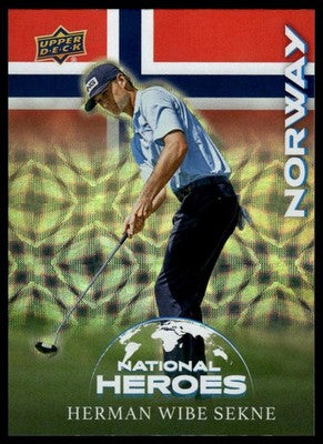 2026 Upper Deck #NH-25 Herman Wibe Sekne National Pride Gold