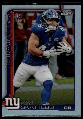 2025 Topps Chrome #331 Cam Skattebo