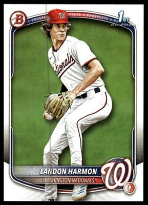 2025 Bowman Draft #BD-44 Landon Harmon