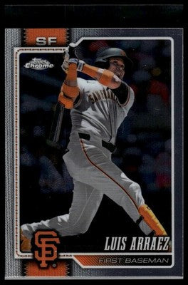 2026 Topps Chrome #168 Luis Arraez