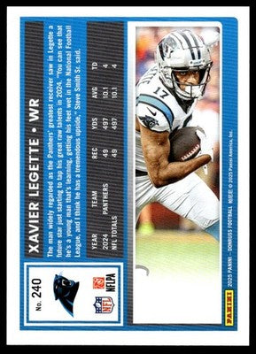 2025 Donruss #240 Xavier Legette