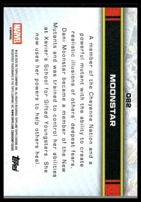 2026 Topps Chrome Marvel Comics #82 Moonstar