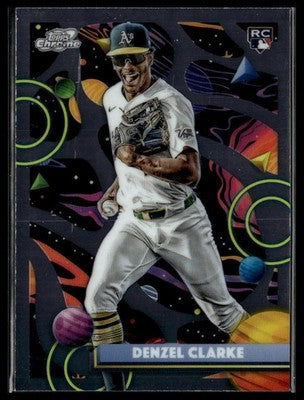 2025 Topps Chrome Cosmic #147 Denzel Clarke