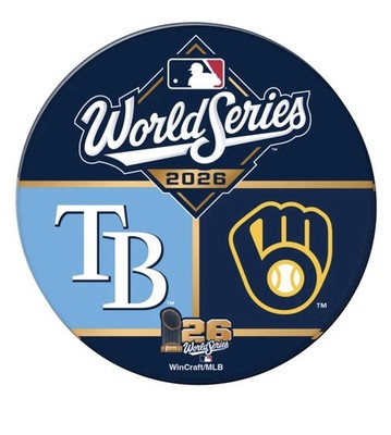2026 World Series Dueling Milwaukee Brewers vs Acrylic Magnet ALCS NLCS