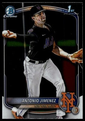 2025 Bowman Draft #BDC-56 Antonio Jimenez Chrome
