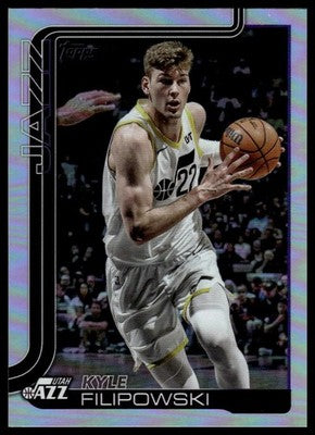 2025-26 Topps #134 Kyle Filipowski Holo Foil