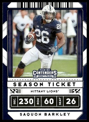2020 Panini Contenders Draft Picks #90 Saquon Barkley