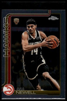 2025-26 Topps Chrome Update #173 Asa Newell