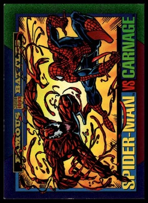 1993 SkyBox Marvel Universe #145 Spider-Man / Carnage