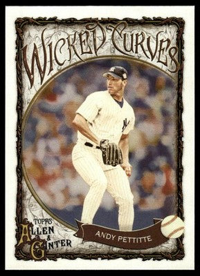 2025 Topps Allen & Ginter #WC-40 Andy Pettitte Wicked Curves