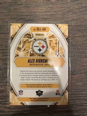 2025 Panini Absolute - Draft Diamonds Alex Highsmith #DD-AHM