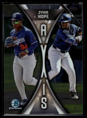 2025 Bowman Draft #A-15 Zyhir Hope Axis