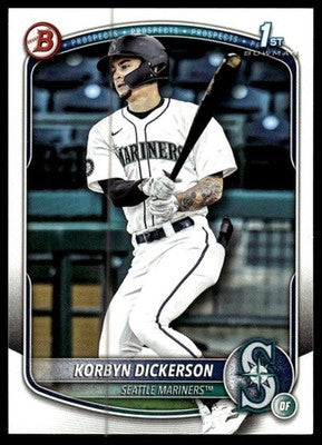 2025 Bowman Draft #BD-69 Korbyn Dickerson