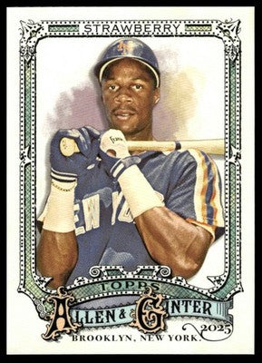 2025 Topps Allen & Ginter #192 Darryl Strawberry