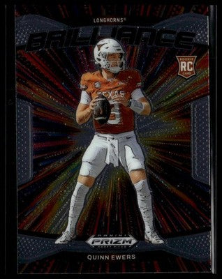 2025 Panini Prizm Draft Picks #15 Quinn Ewers Brilliance