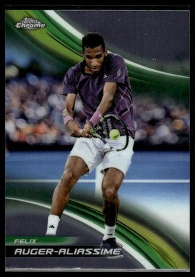 2025 Topps Chrome #30 Felix Auger-Aliassime