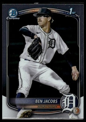 2025 Bowman Draft #BD-141 Ben Jacobs