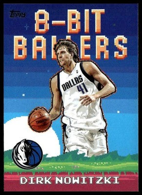 2025-26 Topps #8B-22 Dirk Nowitzki 8-Bit Ballers