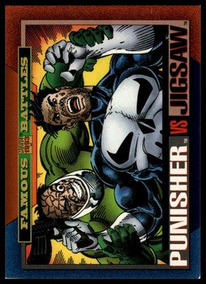 1993 SkyBox Marvel Universe #163 Punisher / Jigsaw