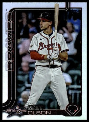 2025 Topps Update #ASG-49 Matt Olson 2025 All-Star Game