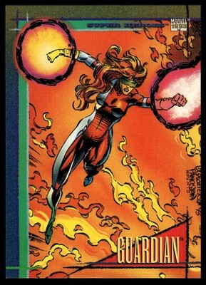 1993 SkyBox Marvel Universe #37 Guardian