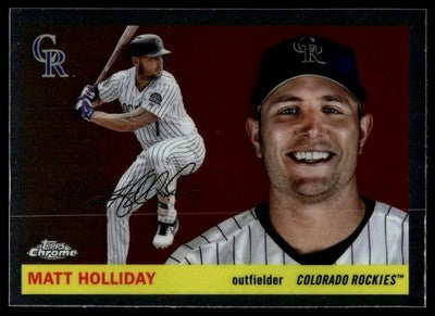 2025 Topps Chrome Platinum #472 Matt Holliday