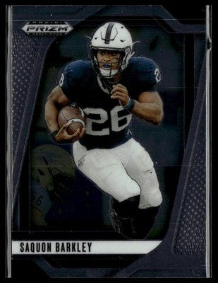 2025 Panini Prizm Draft Picks #190 Saquon Barkley Prizms Silver