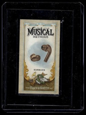 2026 Topps Allen & Ginter #MM-4 Earbuds Mini Musical Methods