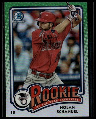2024 Bowman #ROY-9 Nolan Schanuel Rookie of the Year Favorites