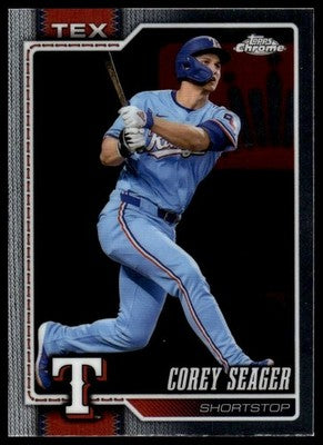 2026 Topps Chrome #28 Corey Seager