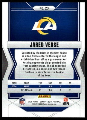 2025 Donruss Elite #23 Jared Verse