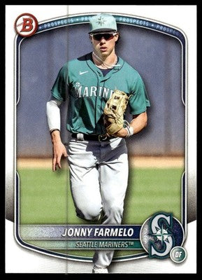 2025 Bowman Draft #BD-163 Jonny Farmelo
