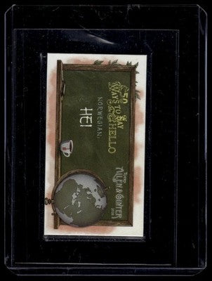 2026 Topps Allen & Ginter #WTSH-13 Hei Mini 50 Ways To Say Hello