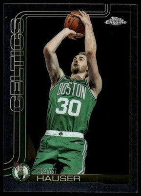 2025-26 Topps Chrome #14 Sam Hauser